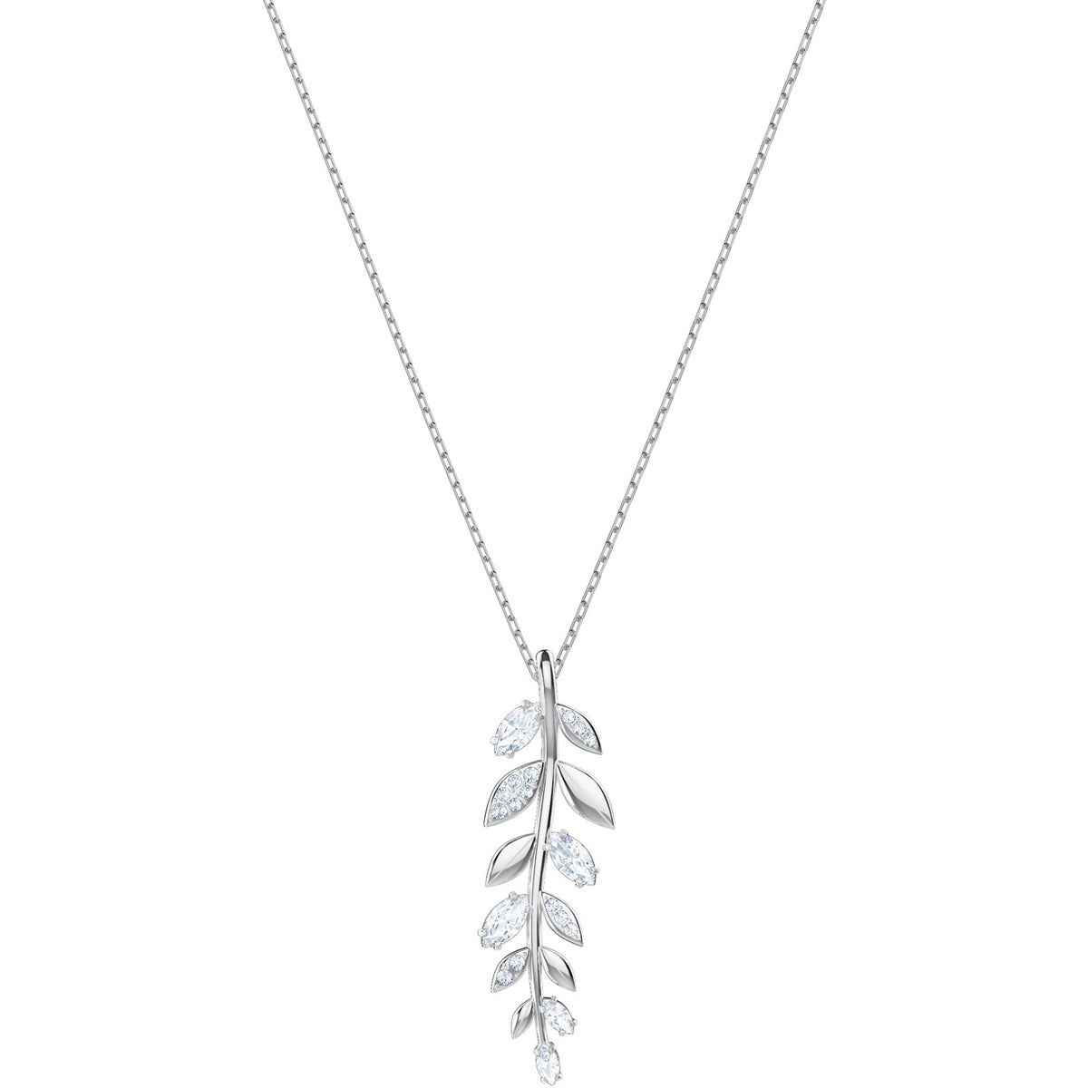 SWAROVSKI PENDENTIF MAYFLY, BLANC, MÉTAL RHODIÉ