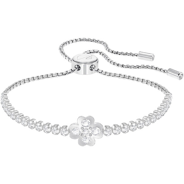 SWAROVSKI BRACELET SUBTLE CLOVER, BLANC, MÉTAL RHODIÉ 5349629