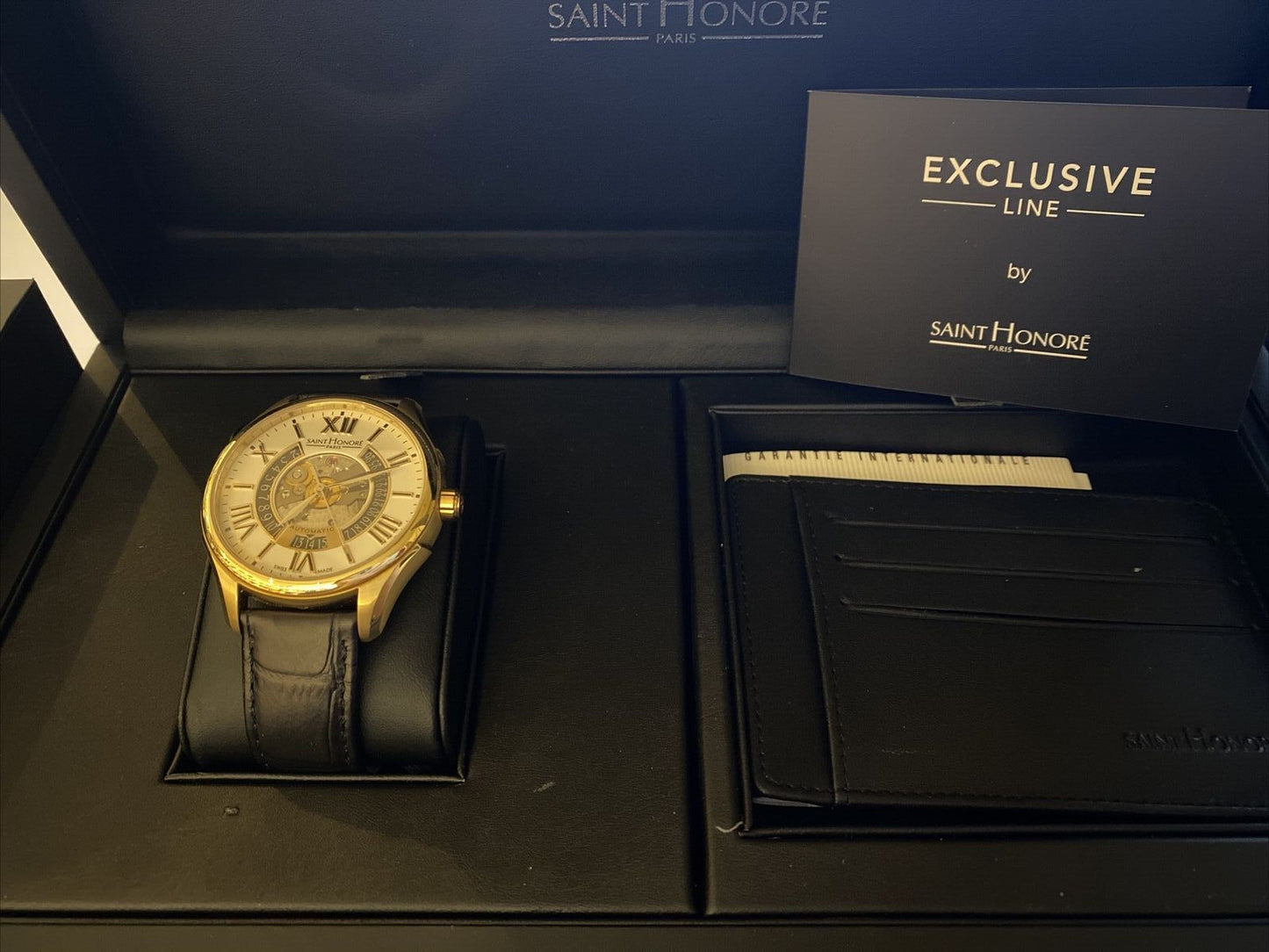 Saint Honore Automatic Carrousel Paris 880050 3ARAT Yellow Gold PVD Stainless Steel