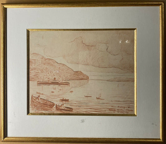 Castagnez Pierre (1898-1951) Authentic Painting, Signed, 46,5X40cm