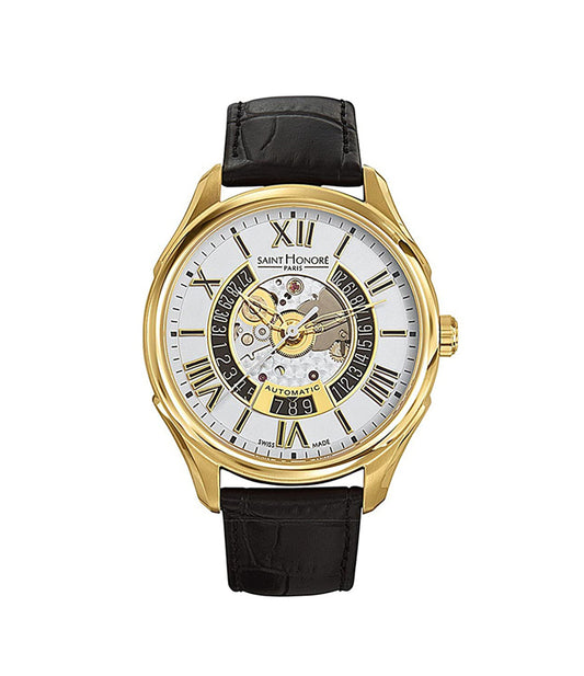 Saint Honore Automatic Carrousel Paris 880050 3ARAT Yellow Gold PVD Stainless Steel